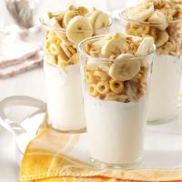Peanut Butter-Banana Yogurt Parfaits image