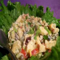 Apple Salad on Lettuce_image