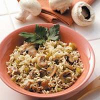 Rice with Mushrooms image