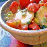 Cherry Tomato Cucumber Salad image