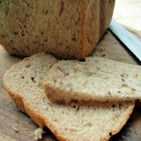 German Country Style Sourdough Rye Bread With Caraway Seeds image