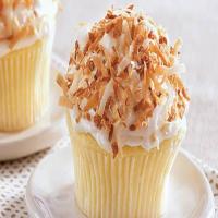Toasted Coconut Cupcakes image