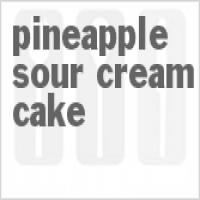 Pineapple Sour Cream Cake_image