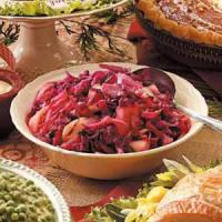 Sweet-Sour Red Cabbage Side Dish_image