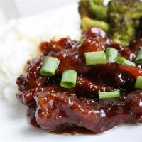 Mongolian Beef and Spring Onions image