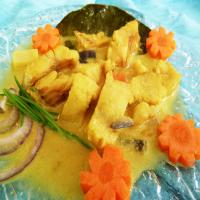 Cambodian-Style Fish Poached in Coconut Milk_image