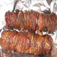 Hickory Smoked Maple-Glazed Bacon-Wrapped Loin_image