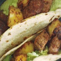 Pineapple and Pork Tacos With Avocado Crema_image