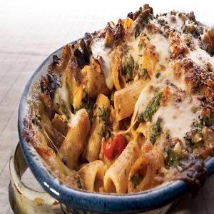Rigatoni with Eggplant and Pine Nut Crunch_image