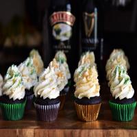 Chocolate Guinness® Cupcakes with Irish Cream Frosting image