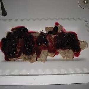 Veal Medallions with Blueberry-Citrus Sauce image