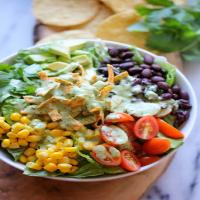 Southwestern Chopped Salad with Cilantro Lime Dressing Recipe - (4.4/5) image