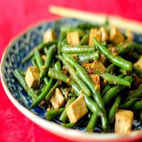 Szechuan Green Beans and Tofu (Gluten-Free, Vegan) image