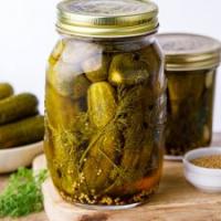 How to Make Crispy Refrigerator Dill Pickles Without Canning_image