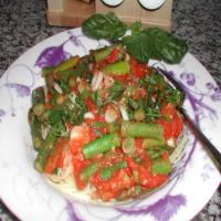 Angel Hair with Asparagus & Tomatoes_image