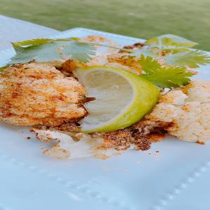 Air Fryer Cauliflower with Taco Seasoning_image