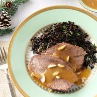 Almond Beef Roast with Wild Rice_image