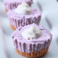 Mini No-Bake Ube Cheesecakes Recipe by Tasty_image