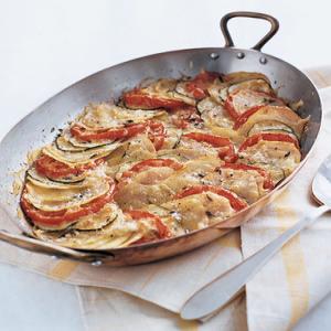 Potato, Zucchini, and Tomato Gratin_image