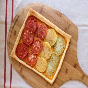 Tarte aux Moutarde (French Tomato and Mustard Pie)_image