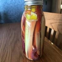 Sweet and Sour Pickled Veggies_image