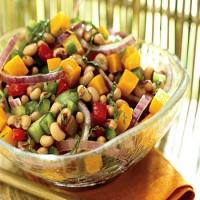 Black-Eyed Pea and Pumpkin Salad_image