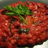 Beet and Cheddar Risotto_image