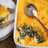 Polenta al Forno With Spinach, Ricotta and Fontina_image