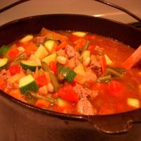Beef Minestrone Soup_image