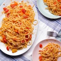 Tomato And Anchovy Pasta Recipe by Tasty_image