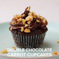 Double Chocolate Carrot Cupcakes Recipe by Tasty image
