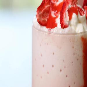 Strawberry Cheesecake Frappuccino Copy Cat Recipe by Tasty image