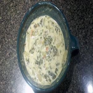 Spicy Spinach Potato Soup_image