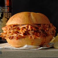 Pork Sandwiches with Root Beer Barbecue Sauce_image