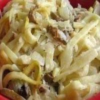 Kluski (Polish Noodles and Sauerkraut)_image