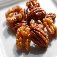 Perfectly Candied Pecans image