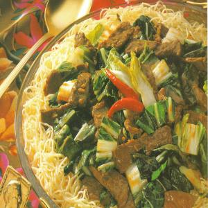 Five Spice Beef And Bok Choy_image