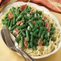 Green Beans & Bacon with Pasta_image