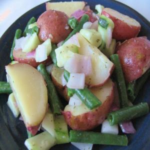 Haricots Verts, Red Potato and Cucumber Salad image
