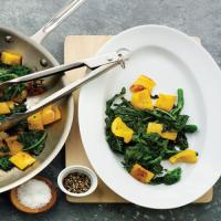 Broccoli Rabe with Yellow Peppers_image