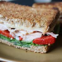 Grilled Turkey and Swiss Sandwich image