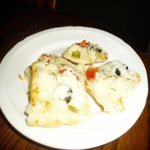 Homemade White Pizza_image