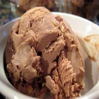 Chocolate Almond Ice Cream Recipe image
