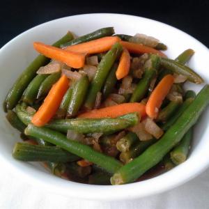Egyptian Green Beans with Carrots_image