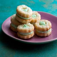 Delicate Mint Sandwich Holiday Cookies image