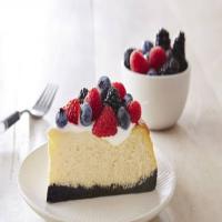 Berry Cheesecake in Chocolate Crust image