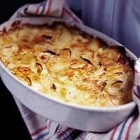 Parsnip, potato & St Gall cheese gratin image