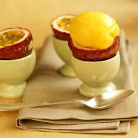 Passion Fruit Sorbet Cups image