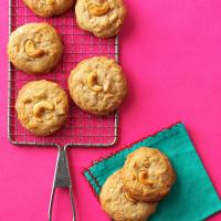 Salted Toffee Cashew Cookies image