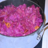 Red Cabbage With Apples_image